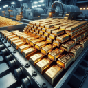Gold Gains 1%; Wingstop Shares Spike Higher